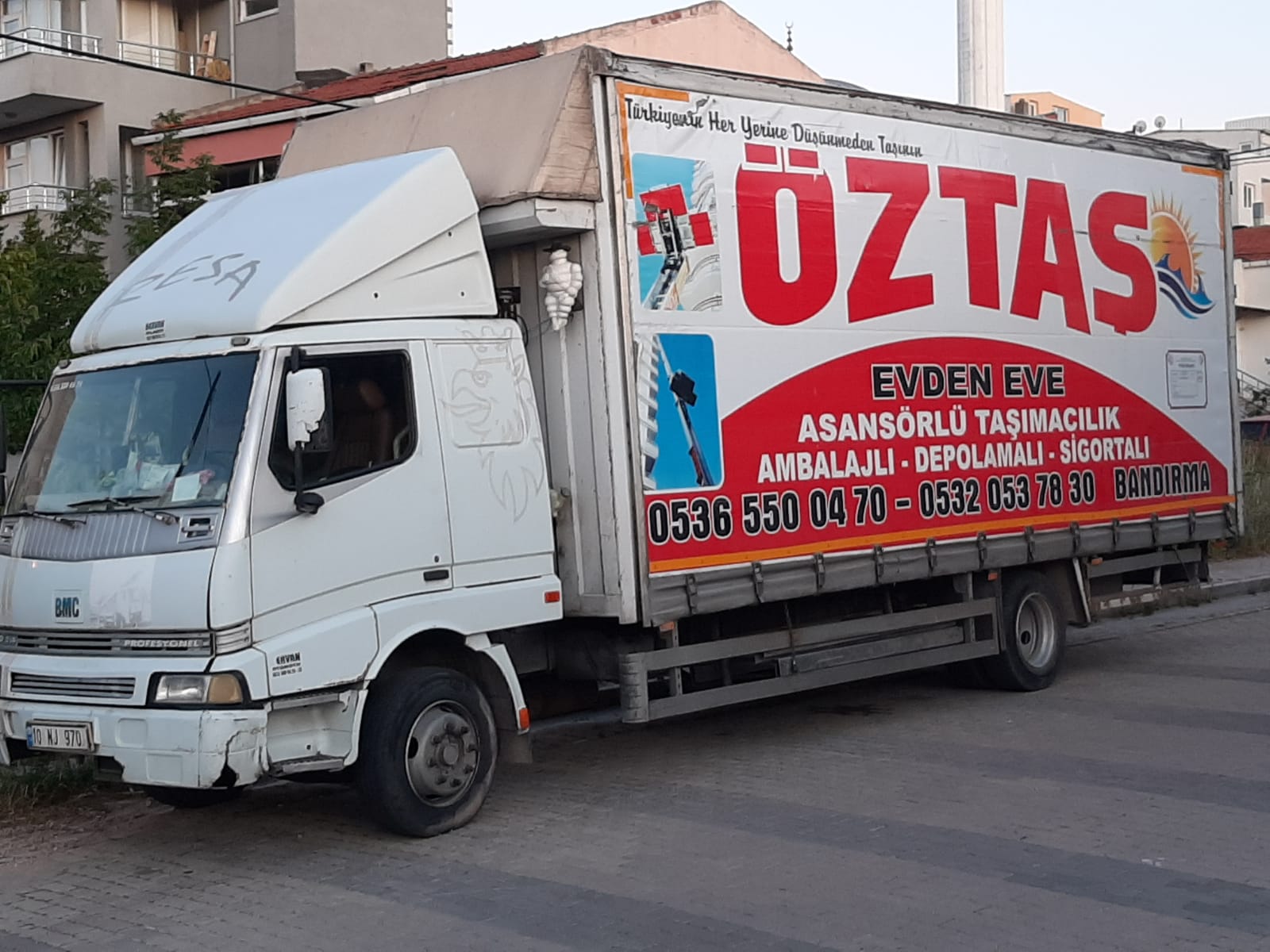 Bandırma asansörlü nakliyat ve profesyonel eşya depolama hizmetleri